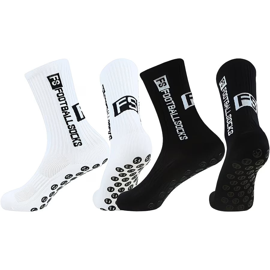 Chaussettes Antidérapantes de Football – Grip Pro | Confort & Stabilité