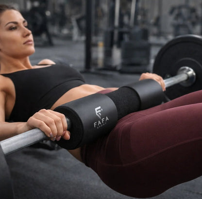 Pack Fitness – Resistance Bands + Barbell Pad