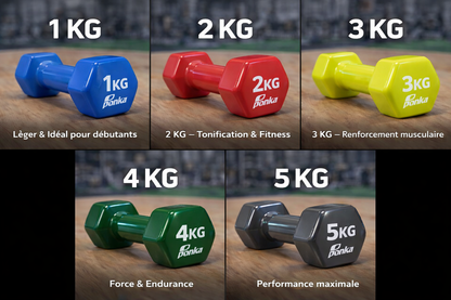 Haltères de fitness