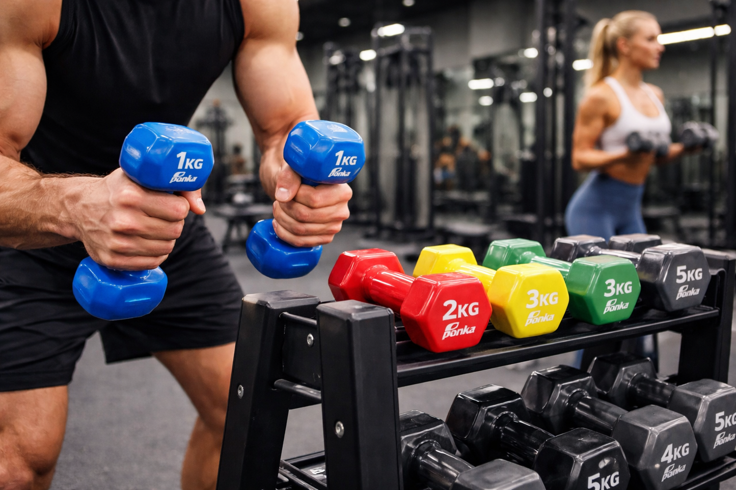 Haltères de fitness