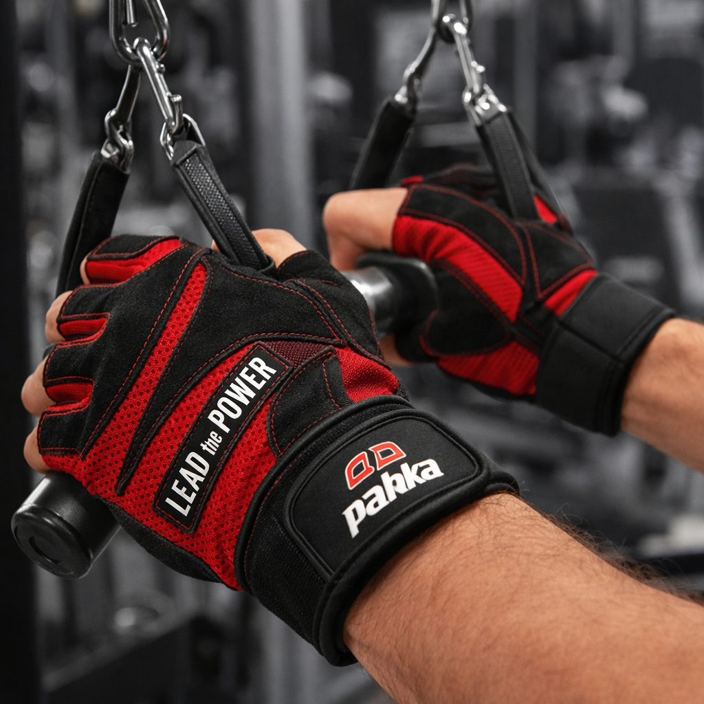 Gants de Musculation Homme & Femme – Grip Antidérapant + Support Poignet | Pakka