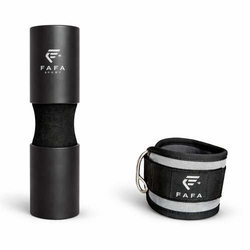 Pack Fitness Pro – Barbell Pad + 1 Ankle Strap