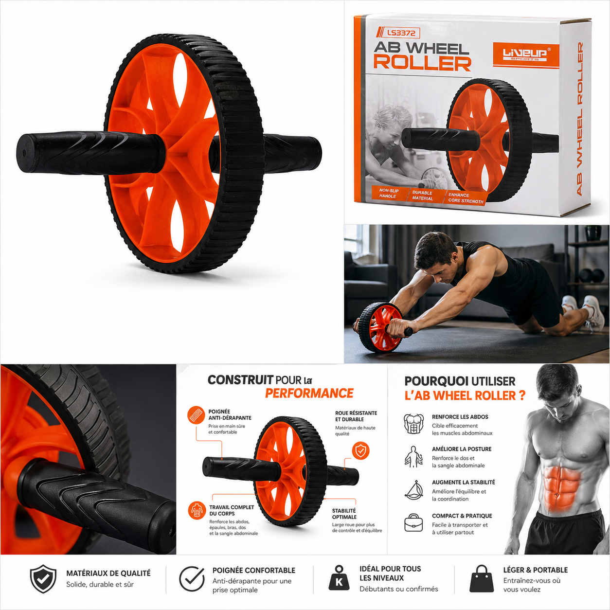 AB Wheel Roller