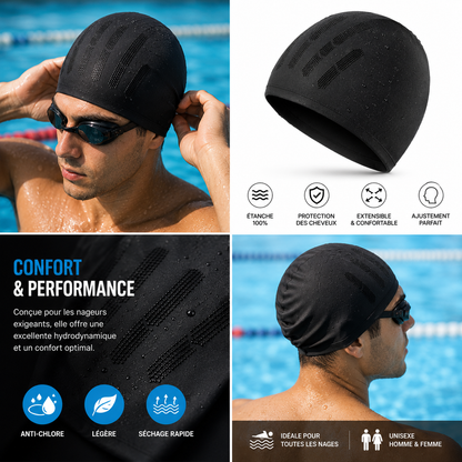 Bonnet de Natation Antidérapant