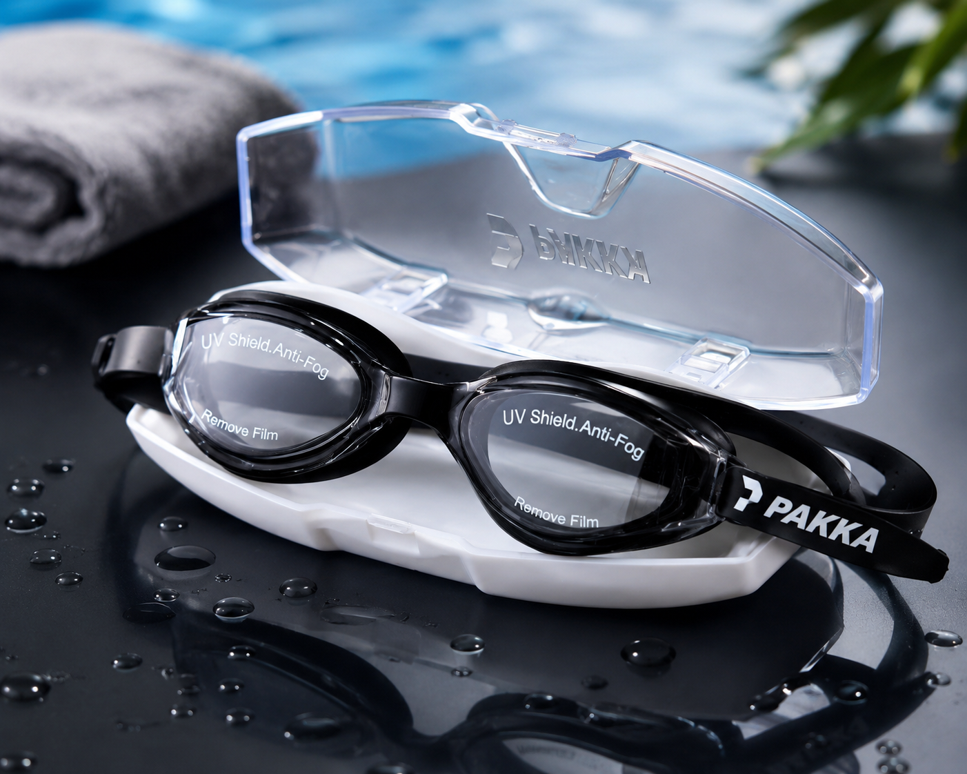 PAKKA™ | Lunettes de Natation Anti-Buée UV Protection